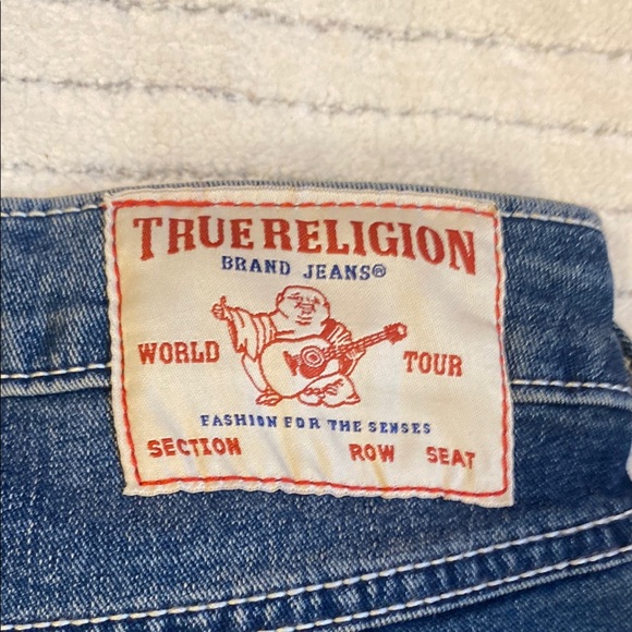TRUE RELIGION.Classic Blue Women's Jeans - Picture 10 of 12